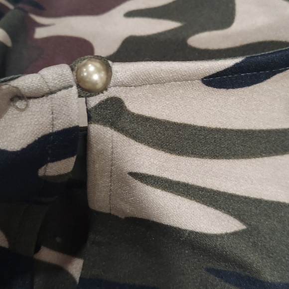  OLIVE CAMOUFLAGE DRESS - Picture 9 of 10